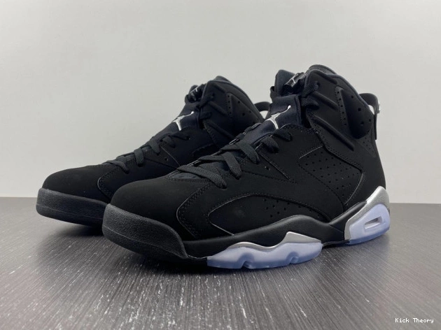 Kick Theory Air Silver Jordan 6 DX2836-001 Metallic 0818